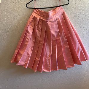 Pink Prada Pleated Skirt